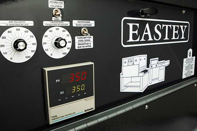 Easy to use control panel lets users adjust for their specific application